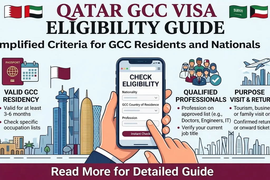 Eligibility for Qatar GCC Visa