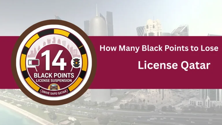 How Many Black Points to Lose License Qatar