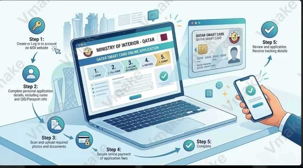How to Apply For MOI Qatar Smart Card Online