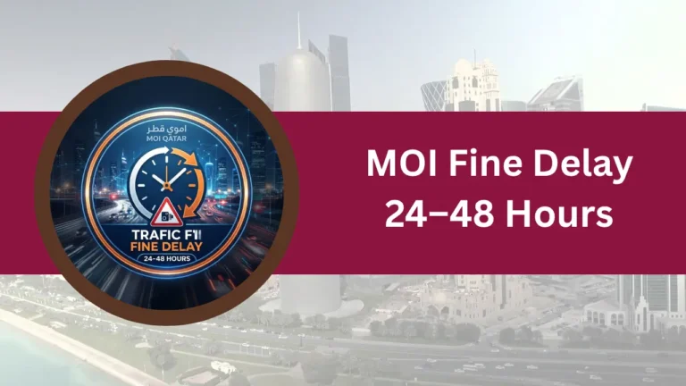 MOI Fine Delay 24–48 Hours – Why Your Traffic Violation Is Not Showing Yet?