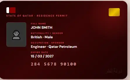 Qatar ID Download idi