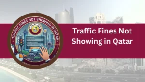 Traffic Fines Not Showing in Qatar