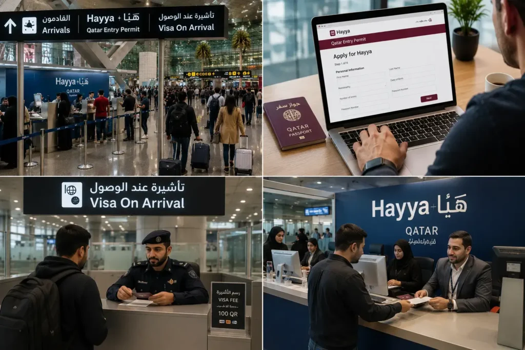 Visa On Arrival or Hayya Visa